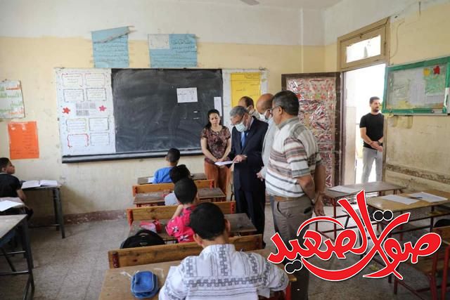 محافظ المنيا يتابع  امتحانات "الفصل الدراسي الثاني