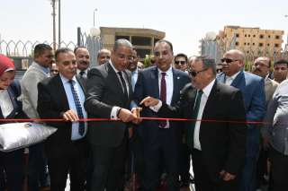 افتتاح  فرع البنك الأهلي المصري الجديد بمدينة الفيوم الجديدة