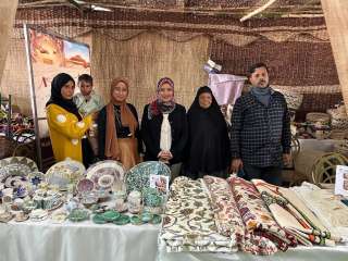 الفيوم تشارك بمعرض الحرف التراثية واليدوية ”أيادي مصر” بأسوان