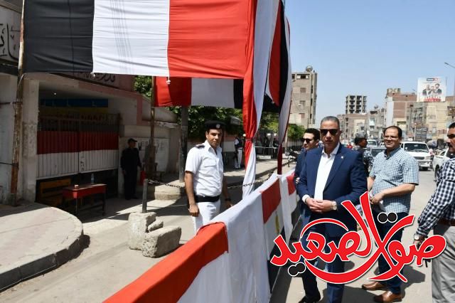 محافظ الفيوم يتفقد مقار لجان امتحانات الثانوية