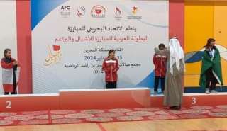 براعم بني سويف  يحصدن 4 ميداليات ذهبية وفضية و برونزيتين في البطولة العربية لسلاح المبارزة