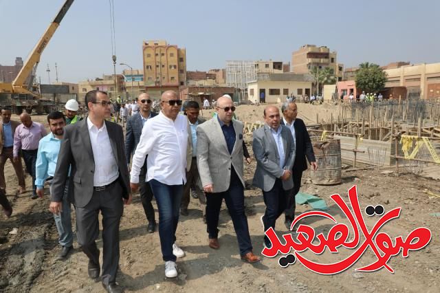 محافظ بني سويف يتفقد أعمال تجديد مستشفى ناصر