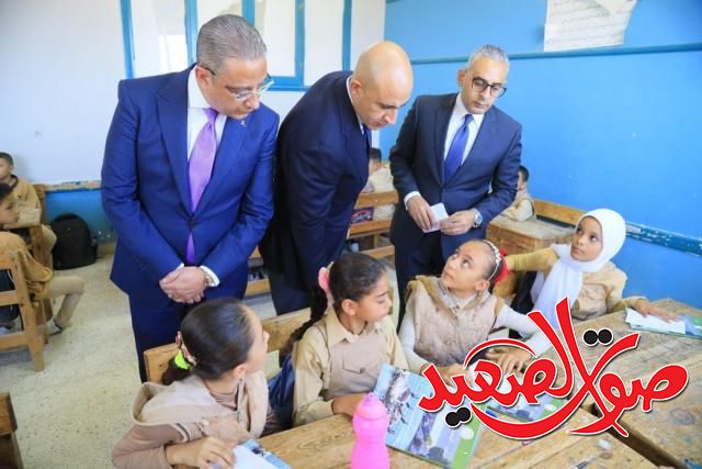 جولة وزير التعليم ومحافظ الفيوم