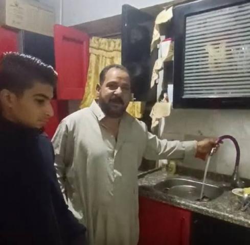 وصول المياه لمنطقة المحمودية
