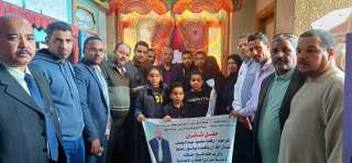 مدرسة عمر بن الخطاب الاعدادية بـ أبو تشت تقيم حفل تأبين لـ كبير الأخصائيين الاجتماعيين
