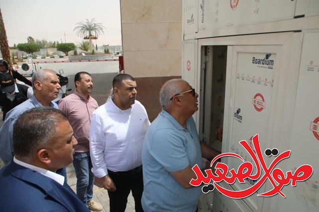 جولة محافظ الوادي الجديد
