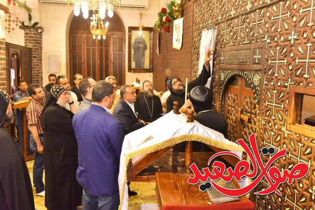 محافظ أسيوط يزور الدير المحرق بالقوصية