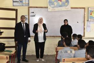وكيل تعليم بني سويف تحيل إدارة مدرسة ادريجة  للتحقيق