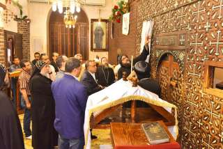 محافظ أسيوط يزور الدير المحرق بالقوصية ويؤكد اهتمام الرئيس السيسي بقطاع السياحة والانتهاء من  تطوير مسار رحلة العائلة المقدسة